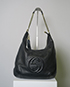 Soho Chain Hobo Shoulder Bag, front view